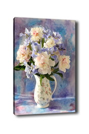 Wallity 94 Lienzo Decorativo 50 x 70 cm con Marco de Madera